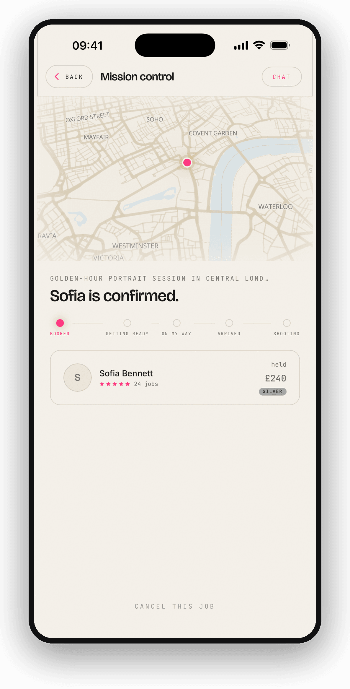 Pixit: Follow it from booked to shot